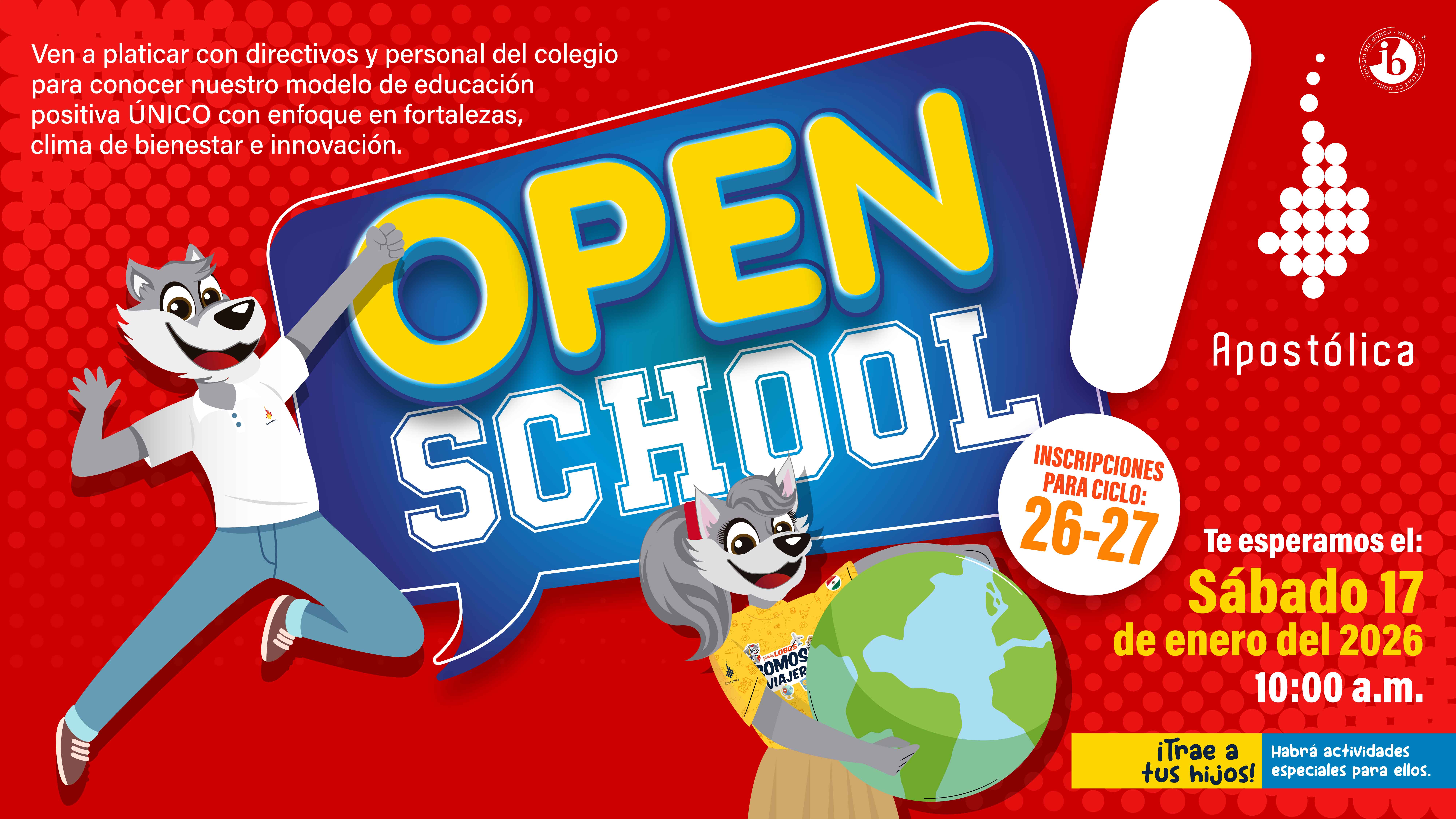 Open School inscripciones 26-27_Evento