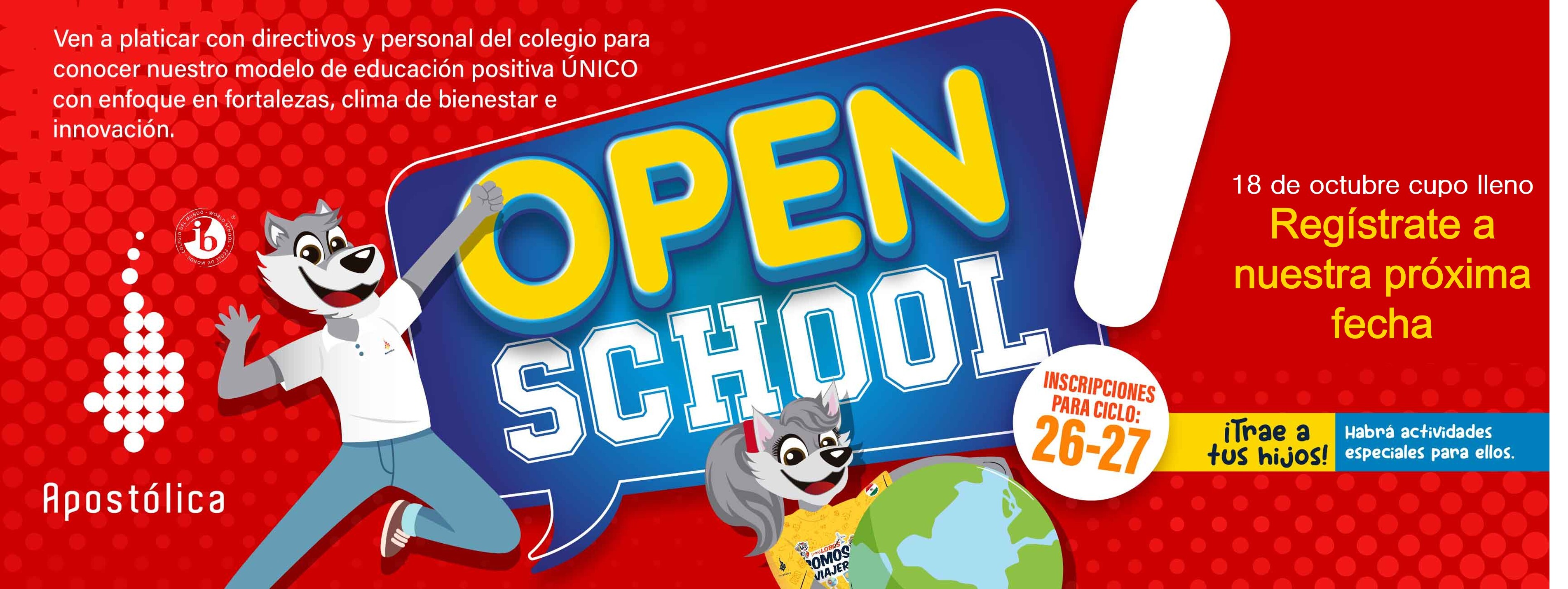 Próxima fecha Open School1-1